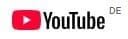YouTube-Logo, Schrift in Schwarz, links daneben rotes Rechteck mit weißem Play-Zeichen (Dreieck) darin.